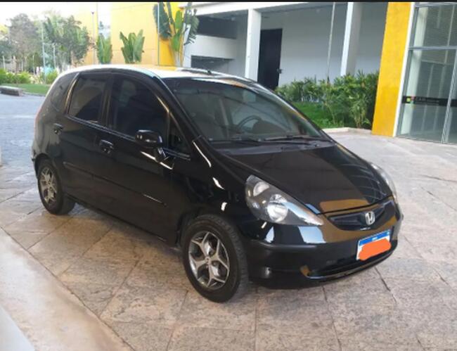 HONDA/FIT EX., 2006/2006. Preta, Gasolina.