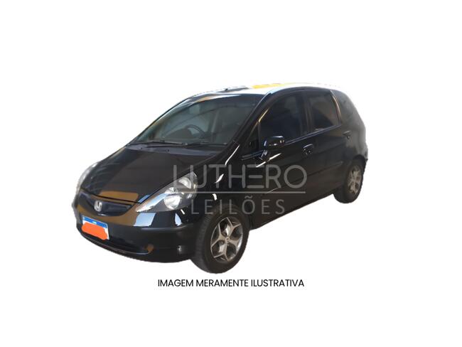 HONDA/FIT EX., 2006/2006. Preta, Gasolina.