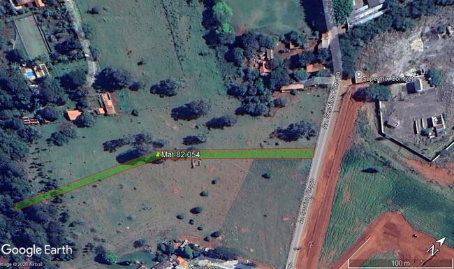 TERRENO da “CHÁCARA SÃO JORGE - GLEBA 2”, A.T 2661,12m², Itapetininga/SP