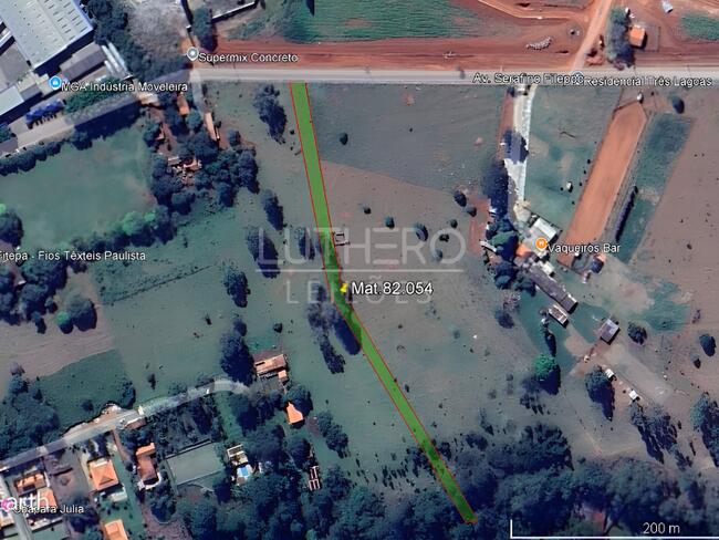 TERRENO da “CHÁCARA SÃO JORGE - GLEBA 2”, A.T 2661,12m², Itapetininga/SP