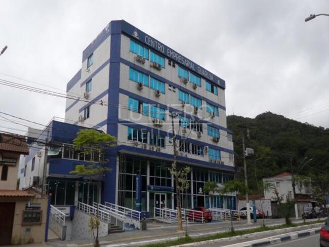 PRÉDIO COMERCIAL, A.T 1.189,00m², A.C 4.905,01m², 7 pavimentos com conjuntos comerciais, elevador, Santo Antônio, Guarujá/SP