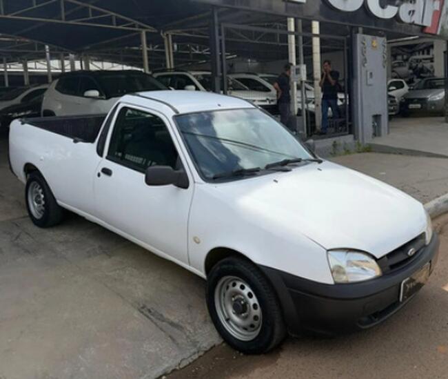 FORD/COURIER CLX.,1998/1998, Branca, Gasolina