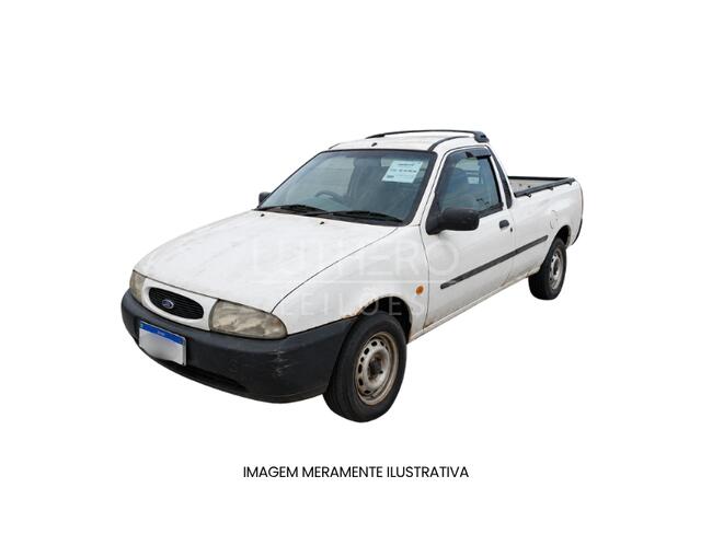 FORD/COURIER CLX.,1998/1998, Branca, Gasolina