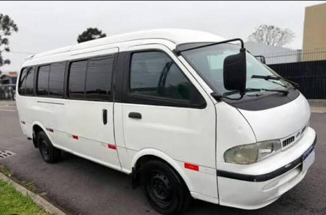 I/KIA BESTA GS GRAND, 2000/2000, Branca, Diesel.