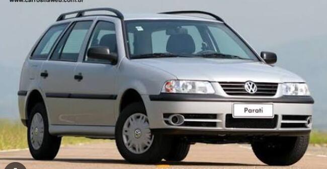 VW/PARATI 1.8 PLUS, 2003/2004, Prata, Gasolina