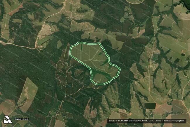 IMÓVEL RURAL, "Sítio do Azeite", A.T 90,75hec, Cocais, Sapucaí, Itapetininga/SP