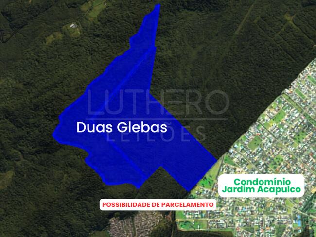 GLEBA DE TERRAS, A.T 127,84 Hec, próx a Praia do Pernambuco, Guarujá/SP.