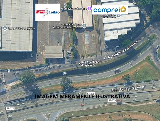 TERRENO C/ ÁREA TOTAL DE 2.744,93M², SITUADO NA RUA AGOSTINHO DE AZEVEDO, S/N, LOTE B, BUTANTÃ, SÃO PAULO/SP