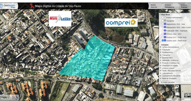 TERRENO C/ 14.325,83M²,  RUA LUIS MATHEUS, (AO LADO DO COND. MORADA DOS PÁSSAROS) VILA COSMOPOLITA, SÃO PAULO / SP