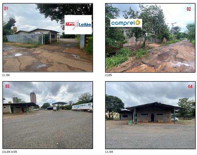 TERRENO C/ 7.507,00 M² E BENFEITORIAS, RUA CENTO E DOIS, LOTES 04 E 05 QD. 48, MAT. 15.987 E 17.035, EM RIO VERDE / GO