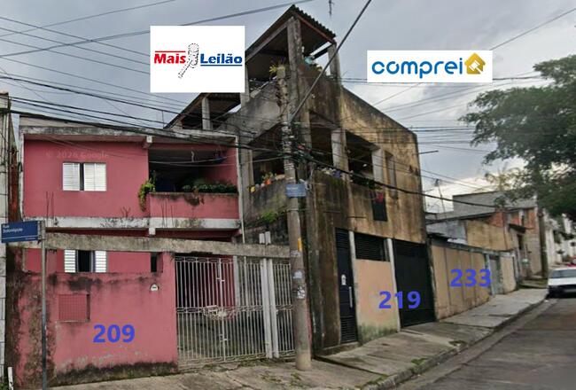 TERRENO C/ ÁREA TOTAL DE 488M² (COM 03 CASAS CONSTRUIDAS Nº 209, 219 E 233), PARQUE UIRAPURU, GUARULHOS / SP