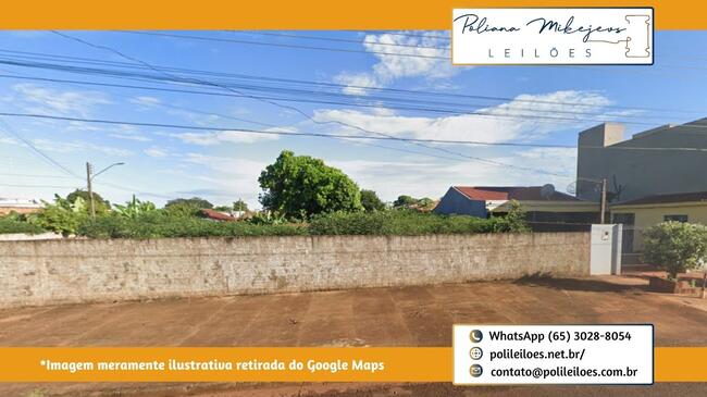 Lote nº 6C, na quadra nº 02, Rio Brilhante/MS