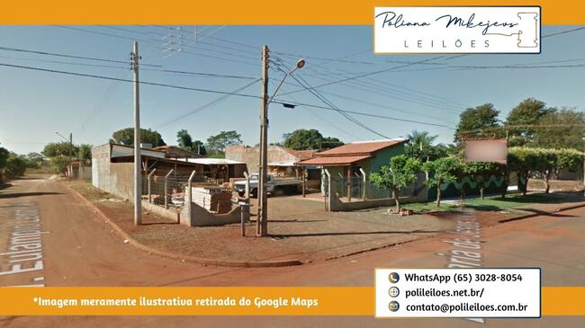 Lote nº 09, esquina, na quadra 119 B, Rio Brilhante/MS