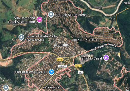Imagem do imóvel Lote Nº 17 Em Juatuba/mg I Área 200,00m2 I B. Sitio Santa Rosa