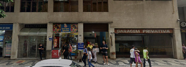 Vaga de garagem no centro de bh/mg i tamanhos variados (em média 9/10 m²)