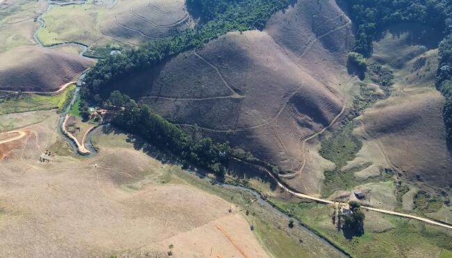 IMÓVEL RURAL S/ BENFEITORIAS |`` FAZENDA RIO PRETO´´ | CACHOEIRA DO RIO PRETO |MURIAÉ/MG - Possibilidade de Parcelamento