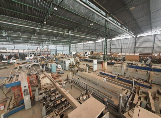 MASSA FALIDA DE PALMEIRA INDÚSTRIA E COMÉRCIO DE MÓVEIS LTDA | MAQUINÁRIO INDUSTRIAL PARA MARCENARIA