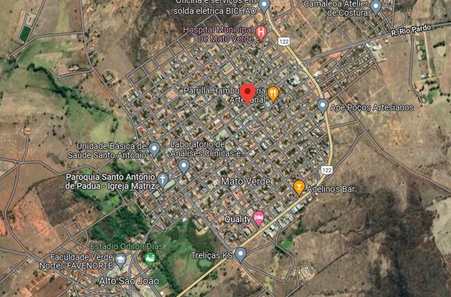 LOTE DE 250M² | CENTRO | MATO VERDE/MG