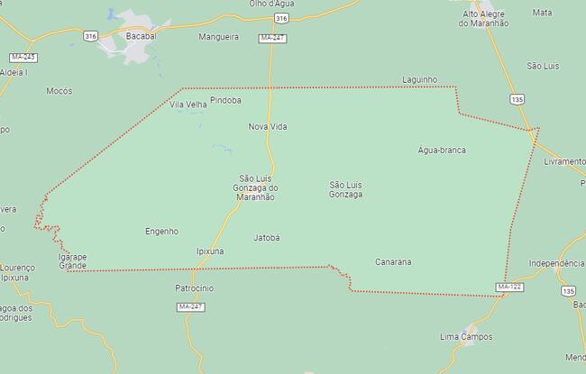 FAZENDA SANTA EFIGÊNIA | 22.50.00 HECTÁRES | C/ 01 CASA |  MONTE VERDE - SÃO LUIS GONZAGA/ MARANHÃO