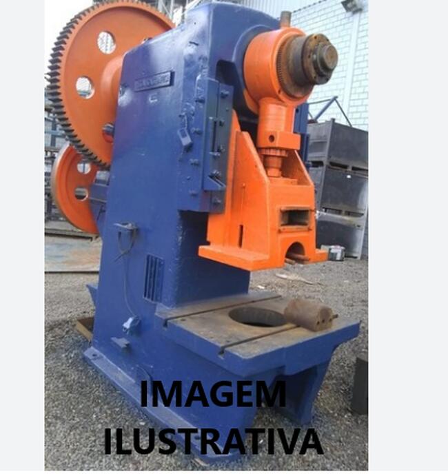 02 PRENSAS EXCÊNTRICAS COM VOLANTE ENGRENADO | 130 TONELADAS E 100 TONELADAS