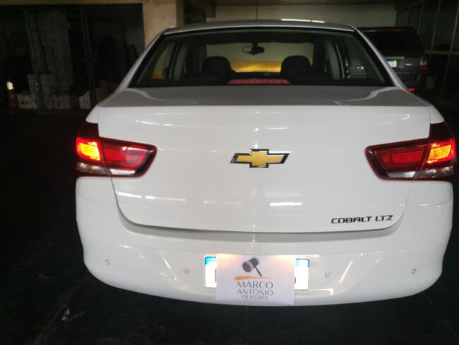 CHEVROLET COBALT LTZ 1.8 | AUTOMÁTICO | BRANCO | FLEX | 2015/2016