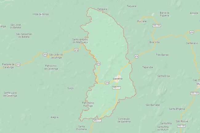 IMÓVEL RURAL C/ ÁREA DE 8,06,59 HECTÁRES | CÓRREGO ARIRANHA OU FAZENDA SANTA CRUZ | MG -111 | IPANEMA/MG