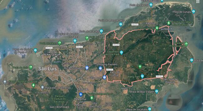 03 LOTES DE TERRENO NO LOTEAMENTO "NOVA SÃO LUIS" EM PASSO DO LUMIAR/MA | 01 LOTE NO ANTIGO LOTEAMENTO " MARINA PARQUE CAÚRA BEACH"  SÃO JOSÉ DO RIBAMAR/MA