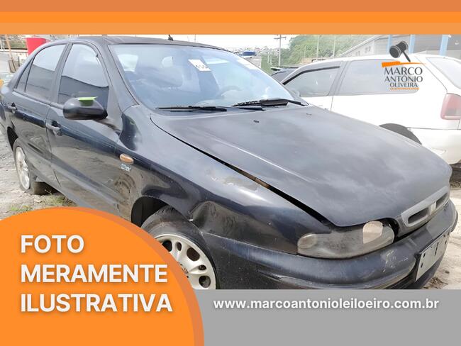 MASSA FALIDA DE MEGALIGHT ILUMINAÇÃO MODERNA | SUCATA DO VEÍCULO FIAT MAREA ELX | AZUL | ANO/FABRICAÇÃO 2000/2000