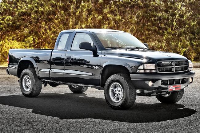 DODGE DAKOTA SPORT TD QC | DIESEL | ANO FABRICAÇÃO/MODELO 2001/2001 | COR PRETA