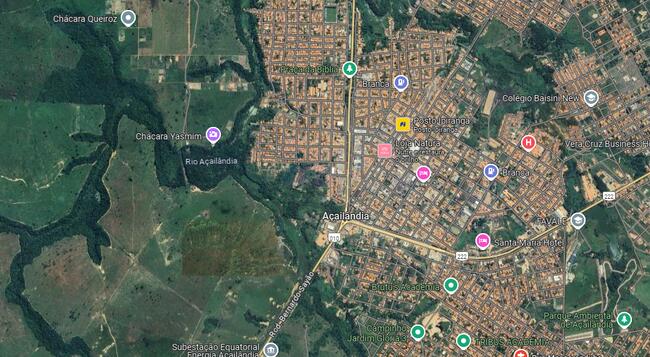 TERRENO COM ÁREA TOTAL DE APROX. 1.143,00 m² | LOTEAMENTO DENOMINADO "MASSARANDUBA" | AÇAILÂNDIA/MA