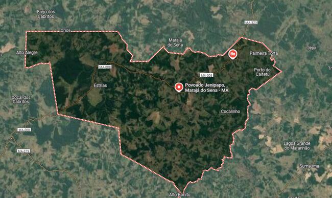 GLEBA DE TERRAS COM ÁREA DE 108,25HA |  LAGOA DO GENIPAPO | MARAJÁ DO SENA/MA