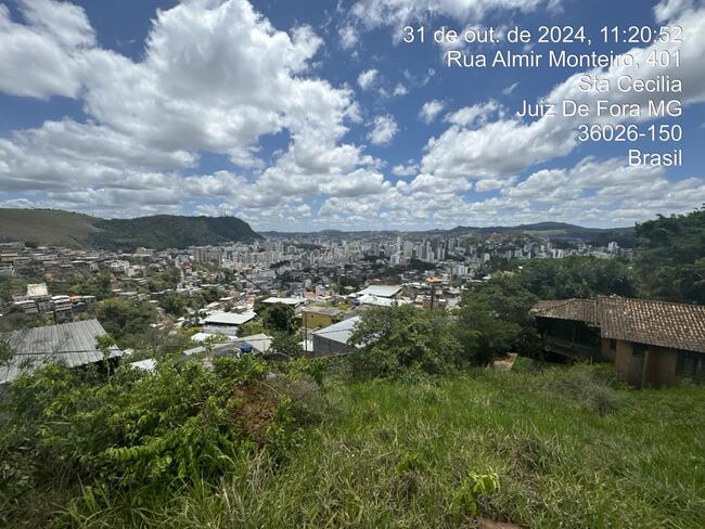 02 LOTES C/ APROX. 230 M²  CADA I S/ BENFEITORIAS I B. SANTA CECILIA I JUIZ DE FORA/MG