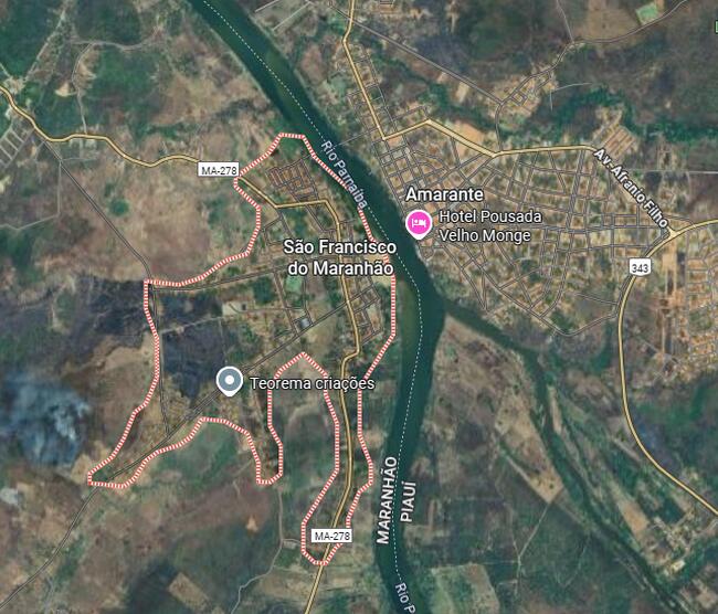 FAZENDA I APROX. 350 HECTARES | SÃO FRANCISCO DO MARANHÃO/MA - Parcelamento 30 x