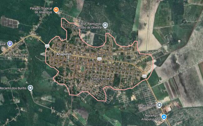 APROX. 450 HECTARES DE TERRA | ANAPURUS/MA - Parcelamento 30 x