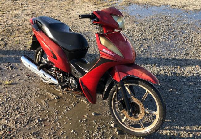 CICLOMOTO I / SHINERAY XY 50 Q | ANO/MOD: 2014/2015 | VERMELHA | GASOLINA