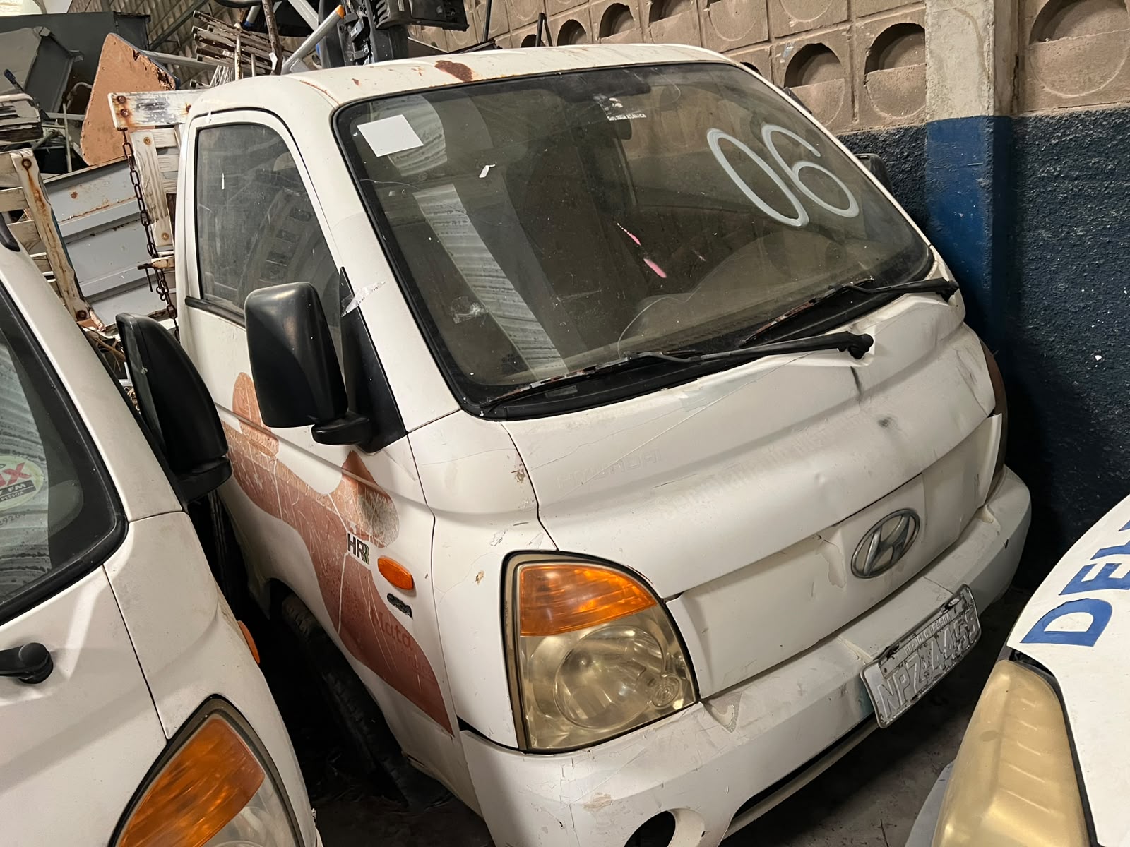 I/HYUNDAI HR HDLWBSC - PLACA: NPZ-4455 - ANO/MODELO: 2008/2009 - CHASSI: KMFZBN7HP9U464131 - RENAVAM: 212301080 - COMBUSTÍVEL: DIESEL - COR: BRANCA