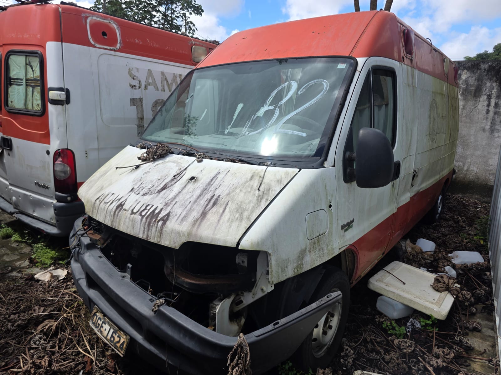 FIAT/DUCATO MCROTANAMB - PLACA: OGE-1624 - ANO/MODELO: 2013/2013 - CHASSI: 93W245G34D2111079 - RENAVAM: 997417587 - COMBUSTÍVEL: DIESEL - COR: BRANCA