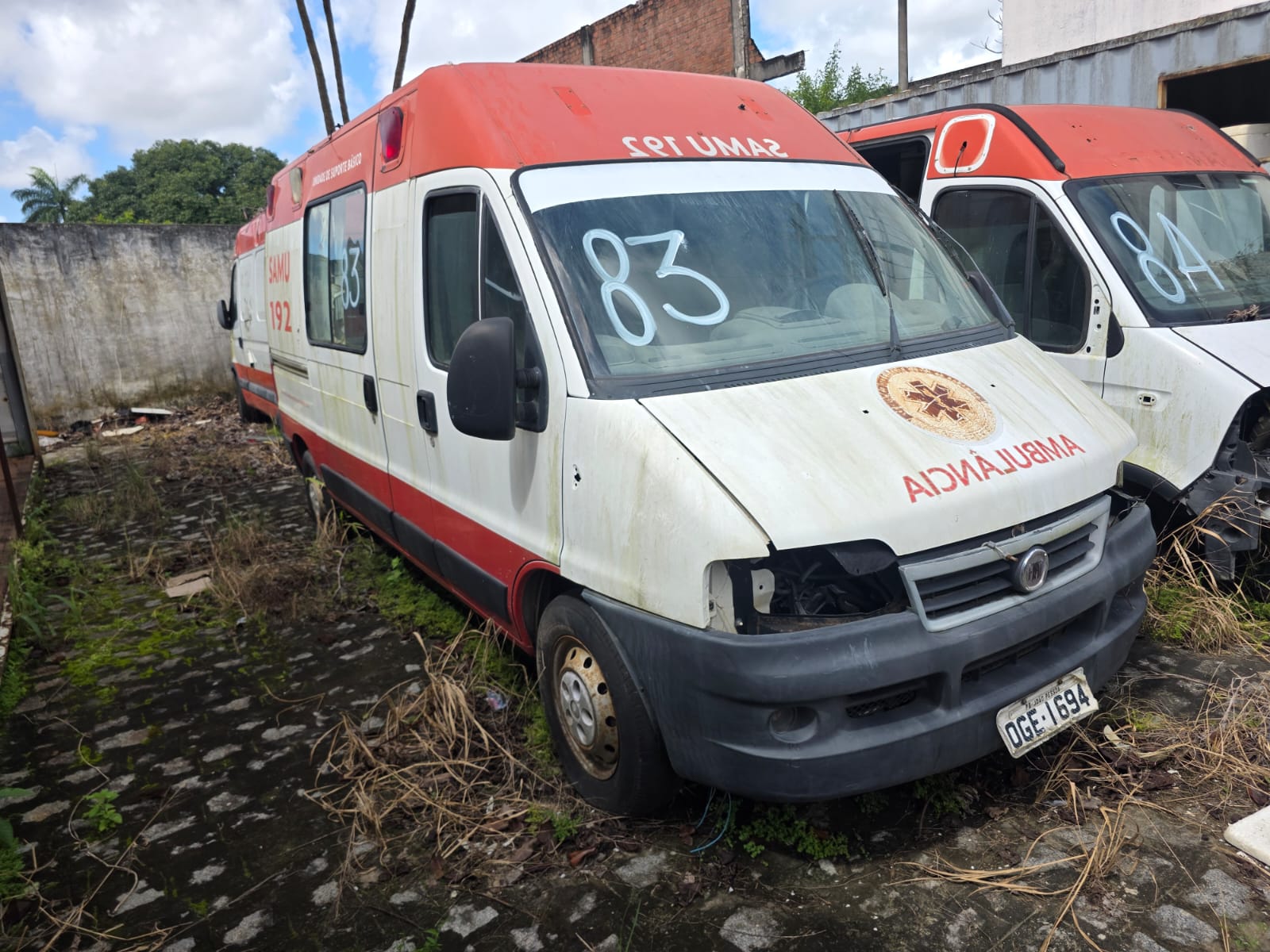 FIAT/DUCATO MC RONTANAMB - PLACA: OGE-1694 - ANO/MODELO: 2013/2013 - CHASSI: 93W245G34D2111233 - RENAVAM: 997445084 - COMBUSTÍVEL: DIESEL - COR: BRANCA