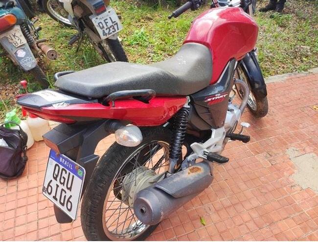 LEILÃO JUDICIAL DA 2ª VARA MISTA CE CUITÉ/PB - SUCATA DE MOTOCICLETA HONDA/CG 160 START - VERMELHA