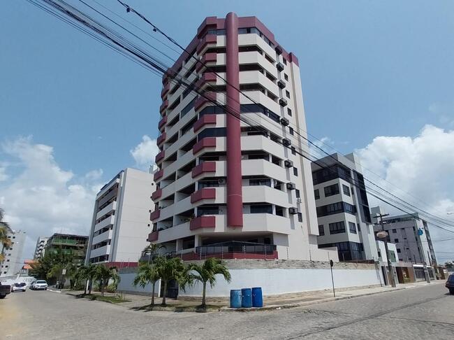 LEILÃO DA 5ª VARA MISTA DE CABEDELO/PB - APT EM INTERMARES, 03 QUARTOS e 03 VARANDAS com 130,96m² de área privativa