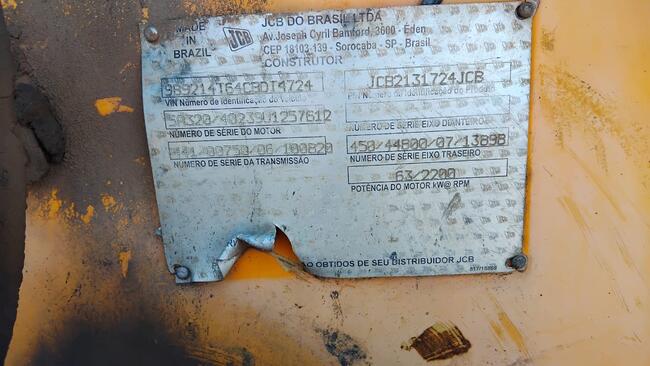 Retroescavadeira JCB 3C 4x2