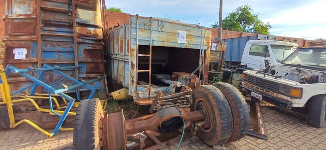 CAÇAMBA COMPACTADORA DE LIXO, AZUL