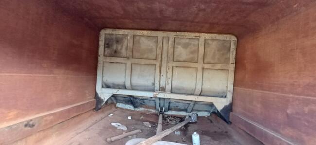 CAÇAMBA COMPACTADORA DE LIXO, AZUL