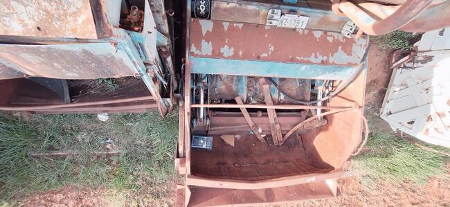 CAÇAMBA COMPACTADORA DE LIXO, AZUL