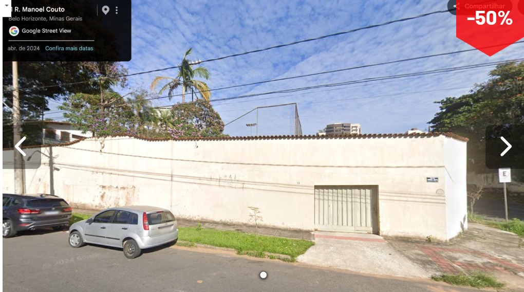 Imagem do imóvel Imóvel - Rua Manoel Couto 10, Cidade Jardim - Belo Horizonte - Mg