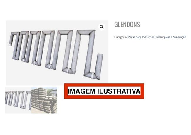 Glendo completo, composto de 96 (noventa e seis) garrafas de inox, AISI 304