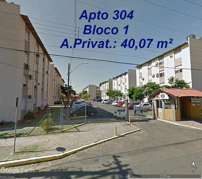 LEILÃO JUDICIAL DE UM APTO N.º 304 C/ÁREA DE 44,17M² - SÃO LEOPOLDO/RS