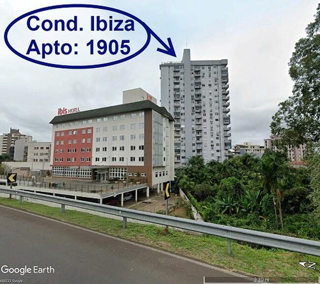 LEILÃO JUDICIAL DE UM APTO N.º 1905 C/ÁREA TOTAL DE 93.72M² - NOVO HAMBURGO/RS