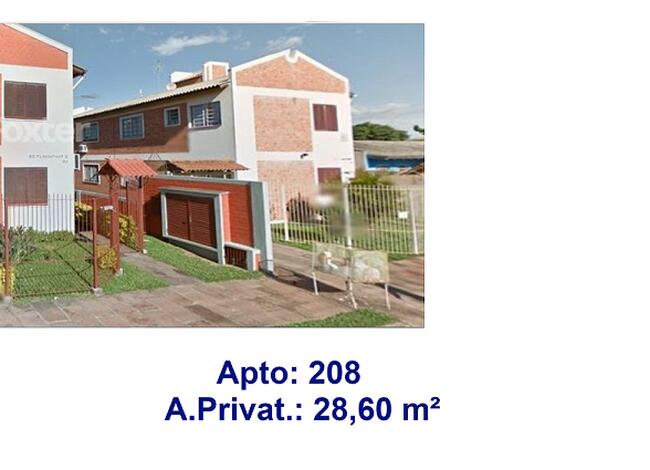 LEILÃO JUDICIAL DE UM APTO N. 208 C/ÁREA DE 35,6560M² - SÃO LEOPOLDO/RS