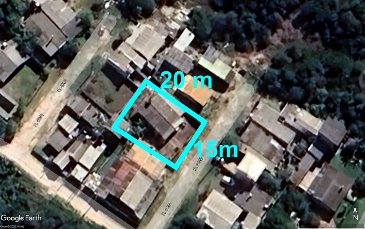 Venda direta de terreno e casa - sata vitória do palmar/rs